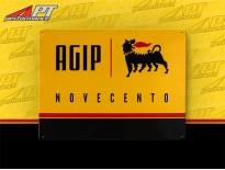 AGIP Novecento tin plate sign 40 x 30cm