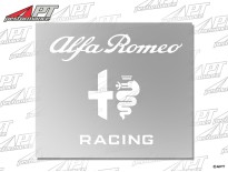 Sticker Alfa Romeo Racing white 175 x 146mm