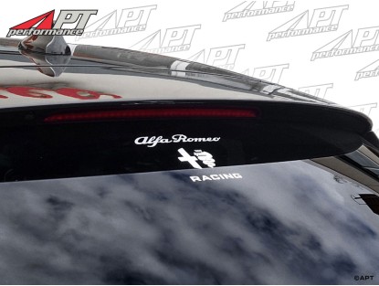 Sticker Alfa Romeo Racing white 175 x 146mm