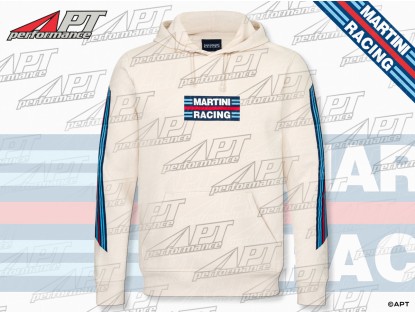 MARTINI RACING Hoodie Core Logo Cream XL