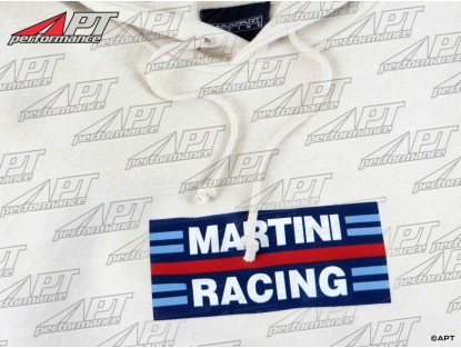 MARTINI RACING Hoodie Core Logo Cream XL