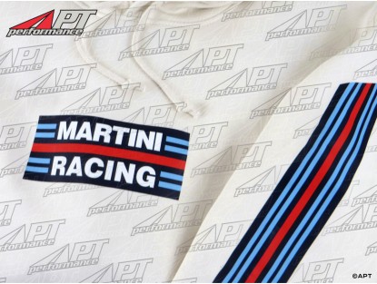 MARTINI RACING Hoodie Core Logo Cream XXL
