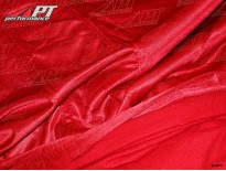 Car Cover Deluxe Satin Red M with Bag / Alfa Milano Logo