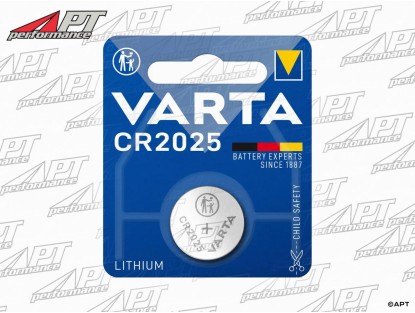Coin cell Battery CR2025 Varta 160mAh Lithium