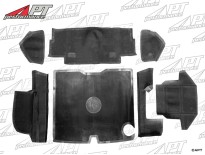 Set (7) rubber trunk mats 2000 / 2600 Touring