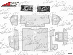Set (2) complete rubber mats 2000 / 2600 Sprint 2