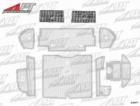 Set (2) complete rubber mats 2000 / 2600 Sprint