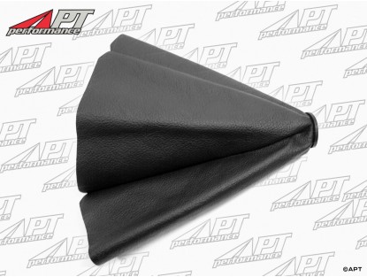 Gear lever gaiter leather black (cars with center console)