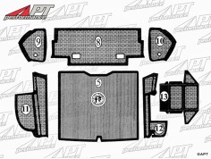 Set (7) complete rubber mats 2000 / 2600 Sprint 2