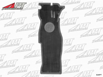 Rubber mat left Giulia standing pedals