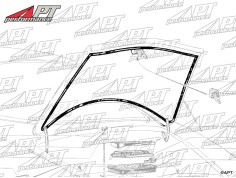 Boot lid frame Alfa Romeo Giulia SS (101) original NOS 2