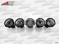Dashboard knob set (5) 102 / 106 (Alfa 2000 / 2600)
