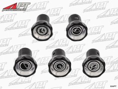 Dashboard knob set (5) 102 / 106 (Alfa 2000 / 2600) 2