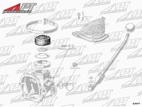 Gear lever rubber boot small 750 / 101 Giulietta 1. Series
