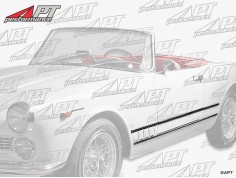 Set chrome trims for door sills 2000 Touring Spider