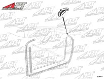 B-post cover chrome set (2) 2600 Touring Spider