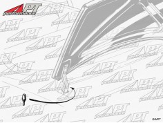 Set (2) Rubber stop hinges rear trunk / bonnet GT / Spider 2