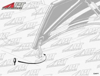 Set (2) Rubber stop hinges rear trunk / bonnet GT / Spider