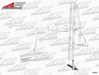 Front triangle window adjusting bolt Bertone