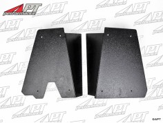 Inner A-pillar cover set black (left + right) Spider 66 - 85