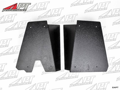 Inner A-pillar cover set black (left + right) Spider 66 - 85