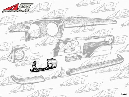 Ignition lock / steering column cover Spider 1966 - 69