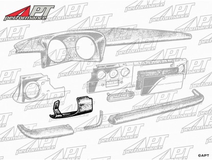 Ignition lock / steering column cover Spider 1970 - 78