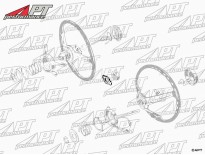 Steering wheel nut locking tab 105 / 115