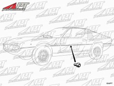 Clip spring for sill rims Alfa Romeo Montreal 2