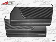 Set (2) door panels black Spider 1966 - 1978