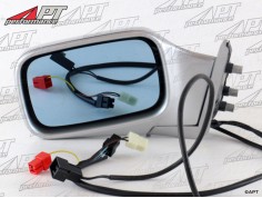 Outer rearview mirror electric left silver grey Alfa 164