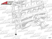 Safety tab washer crankshaft 1. - 4. main bearing