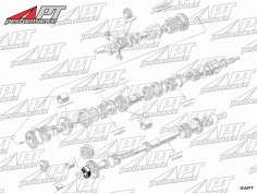 Transmission bearing rear layshaft Alfa 1900 (5-gear) 2