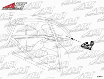 Rear side window opener set Giulietta Sprint / SS
