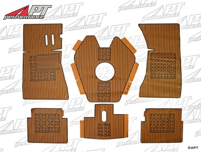 Rubber mat set (6) ocra GT Bertone standing pedals