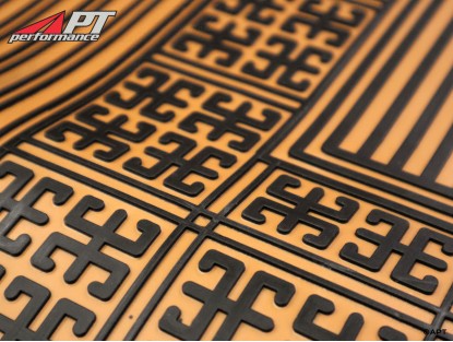 Rubber mat set (6) ocra GT Bertone standing pedals