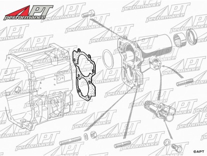 Gasket for gearbox rear Alfa Romeo Montreal