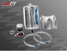 Oil catch pan alu 2l universal with filter and mounting