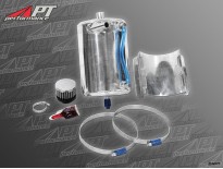 Oil catch pan alu 2l universal with filter and mounting