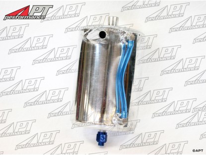 Oil catch pan alu 2l universal with filter and mounting