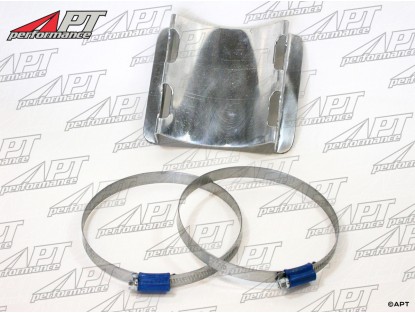 Oil catch pan alu 2l universal with filter and mounting