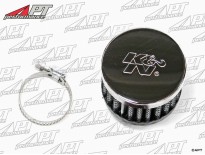 Oil catch pan alu 2l universal with filter and mounting