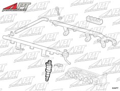 Fuel injector Alfa Romeo V6 GTV/Spider (916) / 164 / 166 2