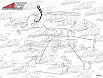 Support screw review mirror Alfasud / 33