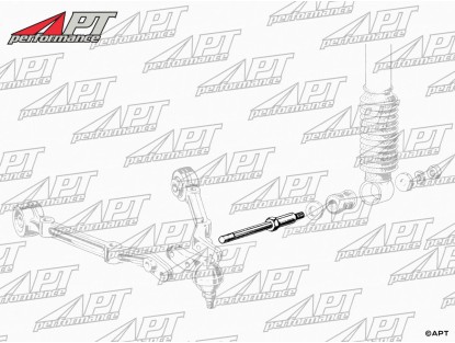 Front shock absorber lower bolt 105 / 115
