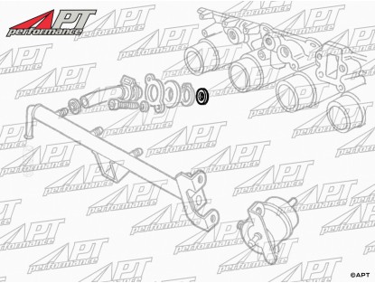Fuel injector O-Ring Alfa Romeo Spider / GTV6 / 75