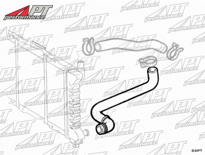 Lower radiator hose Alfa 147 / 156 / GT 1,8-2,0 TS 16V