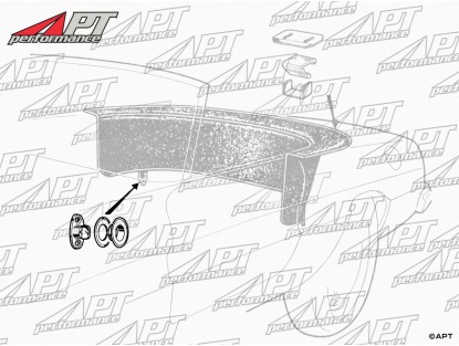 Swivel for Softtop / hood bag 1300 - 2000 Spider