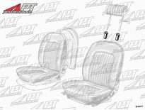 Headrest trim bush Spider 1968 - 93
