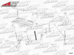 Rubber strap for softtop Spider 2
